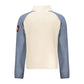 Beige Polyester Sweatshirt