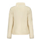 White Polyester Sweatshirt
