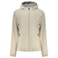 Beige Polyester Jackets & Coat