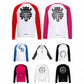 Chrome Heart Kro 伈 collection of high-quality double-yarn pure cotton printed long-sleeved T-shirts