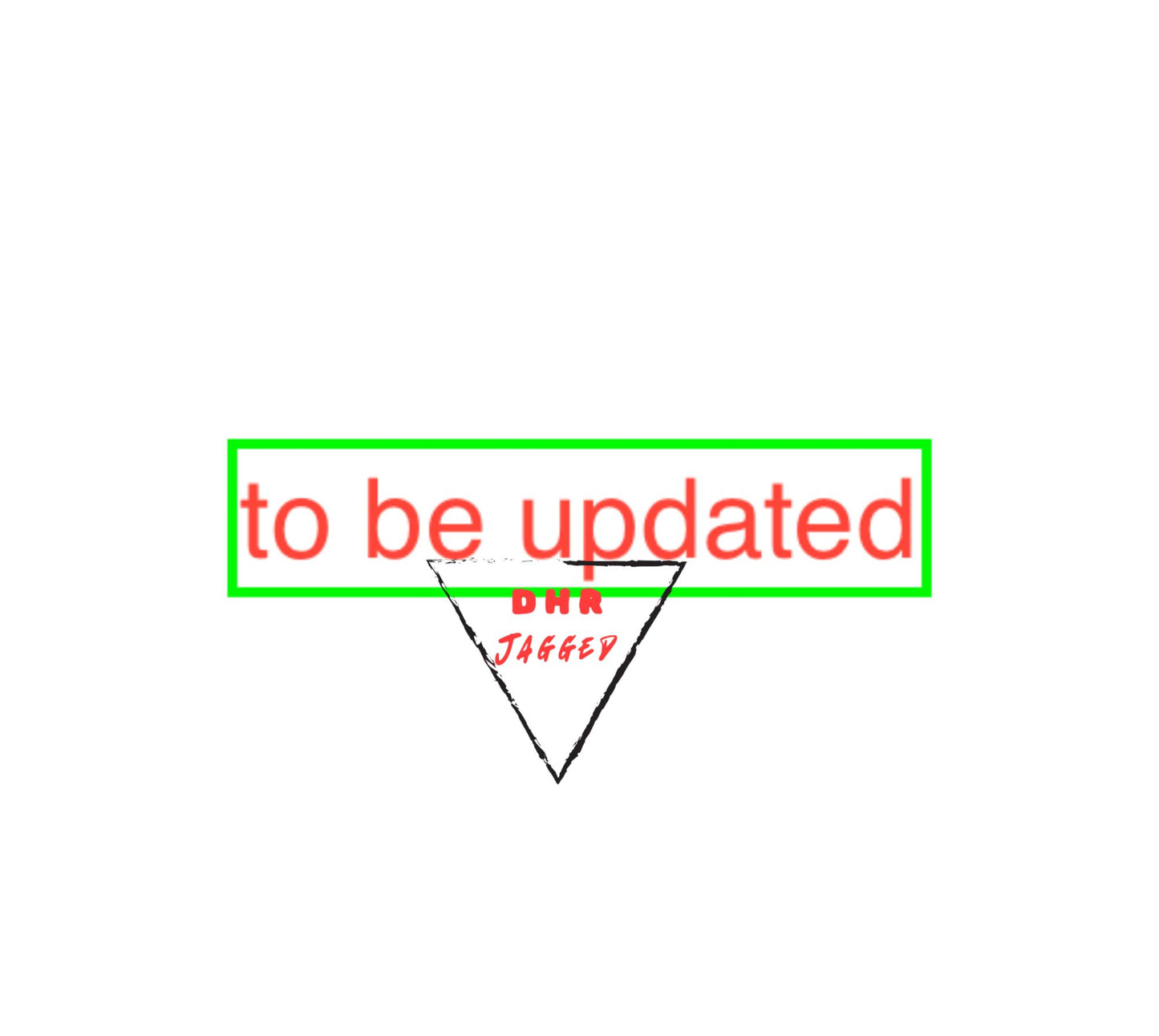 Cuban Tag Necklace-DHR Jagged